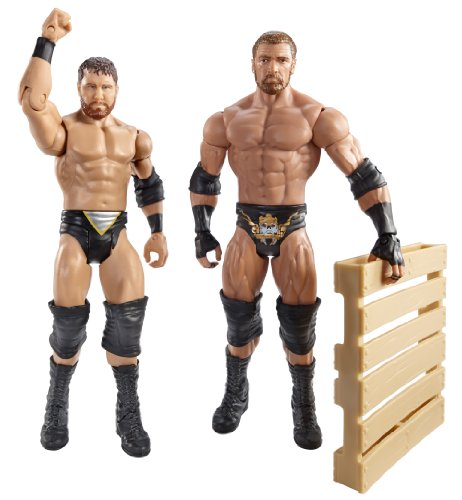 WWE Battle Pack Triple H vs. Curt Axel with Pallet Action Figure, 2-Pack
