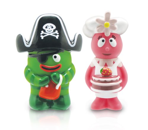 Spin Master YO GABBA GABBA - 2- Collectible Figures: Brobee and Foofa  (2-Pack)