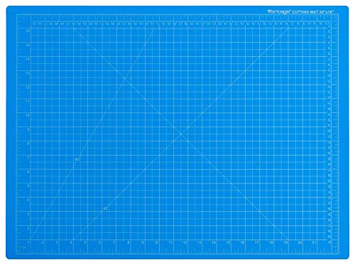 Dahle Vantage 10692 Self-Healing Cutting Mat, 18"x24", 1/2" Grid, 5 Layers for Max Healing, Perfect for Crafts & Sewing, Blue