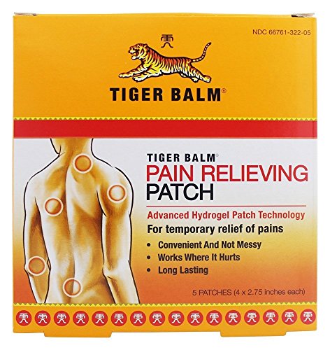 Tiger Balm Ointment Patch,Tiger Balm 5/Pk