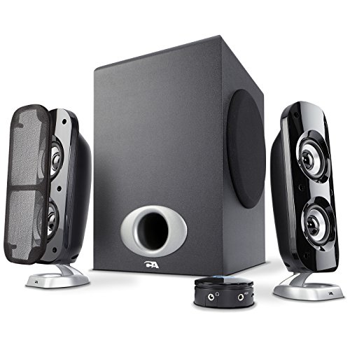 Cyber Acoustics High Power 2.1 Subwoofer Speaker System with 80W of Power â€“ Perfect for Gaming, Movies, Music, and