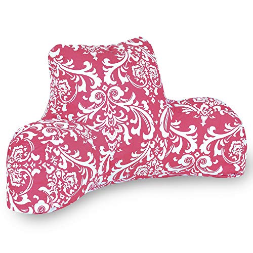 Majestic Home Goods French Quarter Reading Pillow, Hot Pink