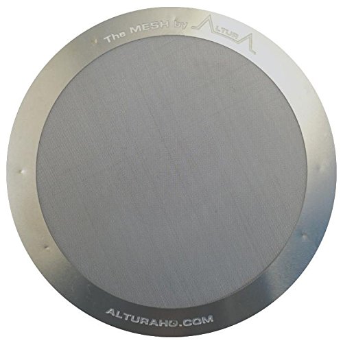 Altura The Mesh: Premium Filter For Aeropress Coffee Makers + Free Ebook With Recipes, Tips, And More, Stainless Steel,