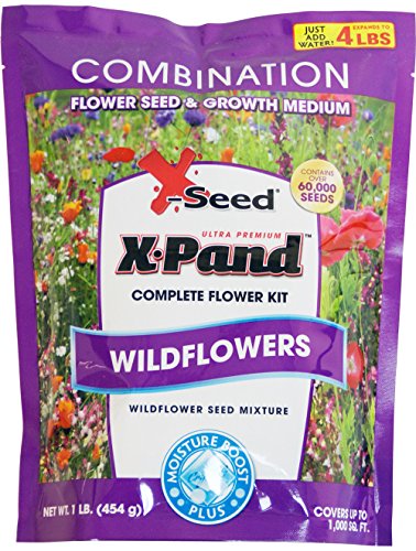 X-Seed X-Pand Ultra Wildflower Combination Seed Mix, 1-Pound