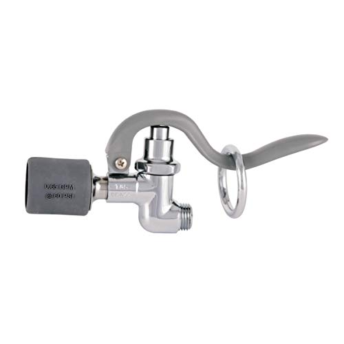 T&S Brass B-0107-C Low Flow Spray Valve for use in commercial kitchens. Pre Rinse Commercial Faucet Sprayer meets new DOE