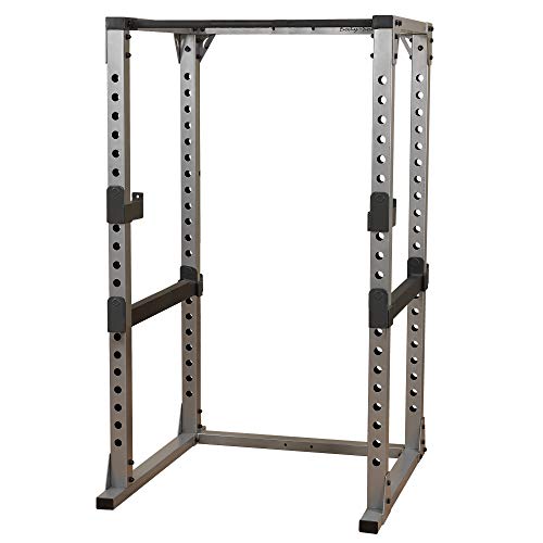 Iron Company Body-Solid GPR378 Adjustable Pro Power Rack for Squats, Deadlift, and Weightlifting Workout