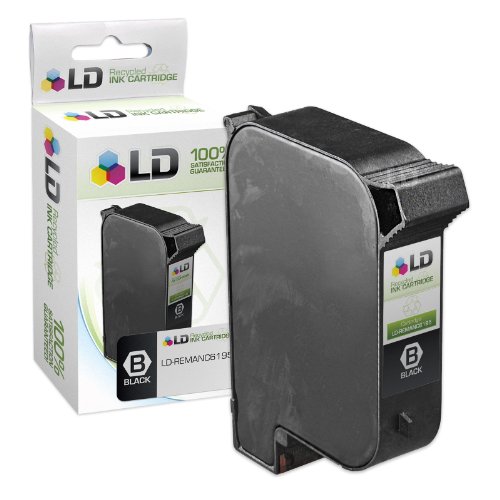 LD PRODUCTS LD Remanufactured Ink Cartridge Replacement for HP C6195A (Fast-Dry Black)