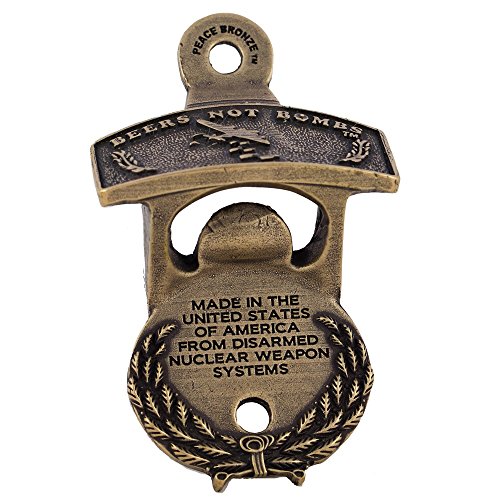 From War to Peace Beers Not Bombs"The Wall Mount" Bottle Opener