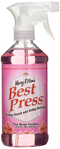 Mary Ellen Products Mary Ellen's Best Press Clear Starch Alternative 16.9 Ounces-Tea Rose Garden