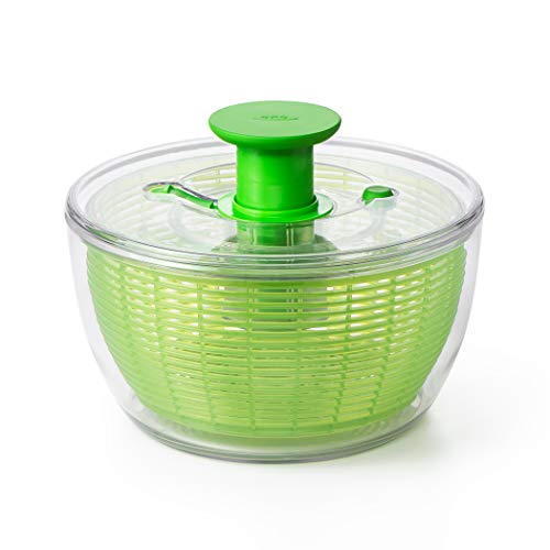 OXO 1155901 Good Grips Salad Spinner, Green,Large