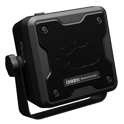 Uniden (BC23A) Bearcat 15-Watt Amplified External Communications Speaker. Durable Rugged Design, Perfect for Amplifying