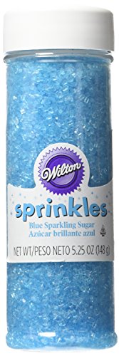 Wilton 710-039 Sparkling 5.25 oz Sugar Food Decorative- Blue