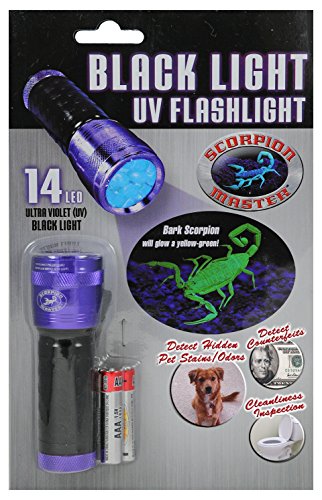 Scorpion Master 14 LED UV Flashlight, Ultra Violet