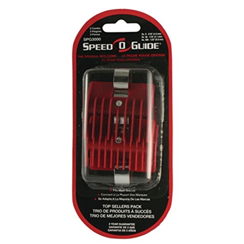 Speed O Guide SP-SP3000, Size 0,00,000 Comb, 3 Count