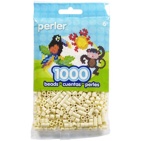 Perler Beads (1000 Pack), Creme