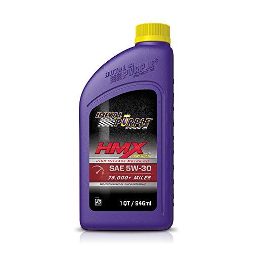 Royal Purple 11745-6PK HMX SAE 5W-30 High-Mileage Synthetic Motor Oil - 1 qt. (Case of 6)