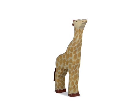 Holztiger Giraffe, Head Erect