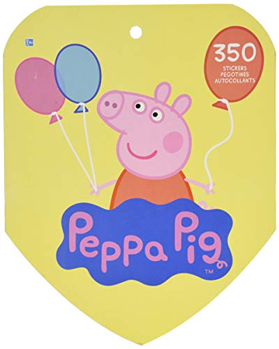 amscan Peppa Pig Sticker Book | Party Favor | 350 Ct, Multicolor