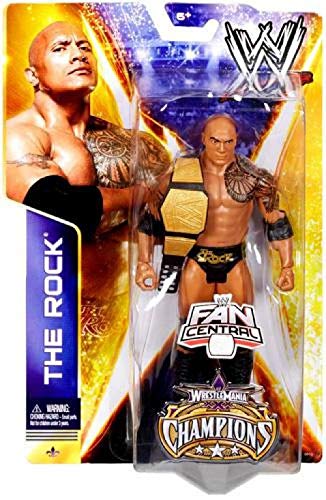 Mattel, WWE, Wrestlemania 30 Champions Series Exclusive Action Figure, The Rock