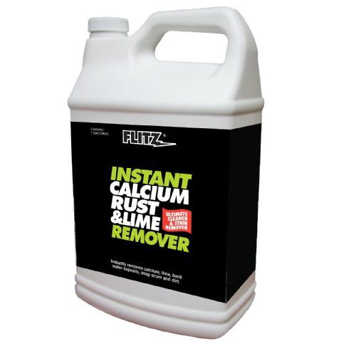 Flitz CR 01610 Instant Calcium, Rust and Lime Remover, 1-Gallon, Small