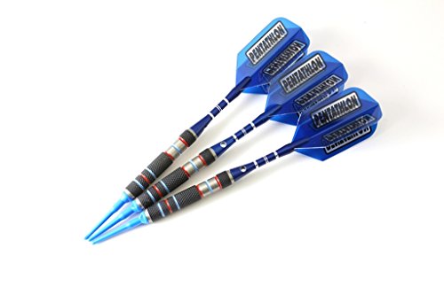 US Darts - Dynamite Style 9-16 Grams, 80% Tungsten, Soft Tip Darts - Deluxe Package
