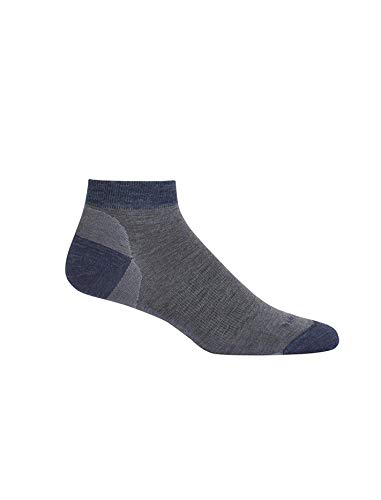 Helicase Mens Lifestyle Fine Gauge Ultra Light Low Cut with a Sock Ring; Size: Large/X-Large - Twister HTHR
