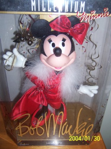Disney 1999 Disney Collector Doll - Bob Mackie Millennium Minnie Doll