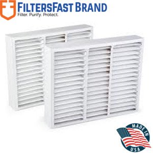 Filters Fast FiltersFast Compatible Replacement for Honeywell FC100A1011 20" x 20" x 5" (Actual Size: 19.75" x 19.875" x 4.375"), 2-Pack
