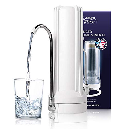 Apex Tools APEX Countertop Drinking Water Filter - Alkaline (White)
