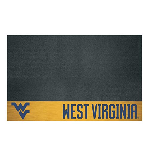 FANMATS NCAA West Virginia University Mountaineers Vinyl Grill Mat