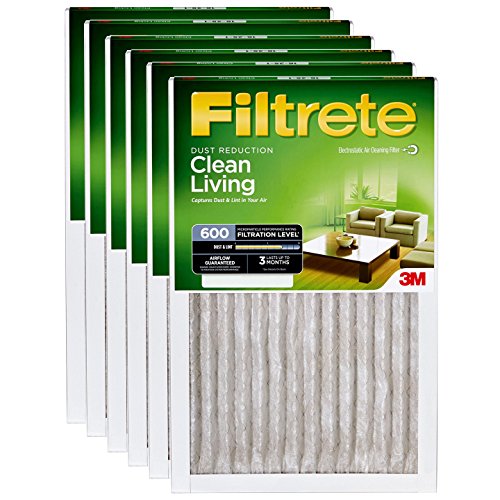 3M 14x20x1 3M Filtrete Dust and Pollen Filter (6-Pack)