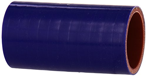 HPS Performance HPS HTSC-175-L4-BLUE Silicone High Temperature 4-ply Reinforced Straight Coupler Hose, 100 PSI Maximum Pressure, 4" Length,