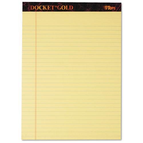 TOPS TOP63950 - Docket Gold Perforated Pads