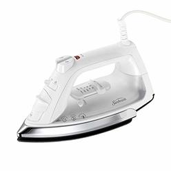 Sunbeam Classic 1200 Watt Mid-size Anti-Drip Non-Stick Soleplate Iron with Shot of Steam/Vertical Shot feature and 8'