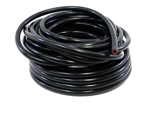 HPS Performance HPS 3/8" ID Black high Temp Reinforced Silicone Heater Hose 25 feet roll, Max Working Pressure 80 psi, Max Temperature