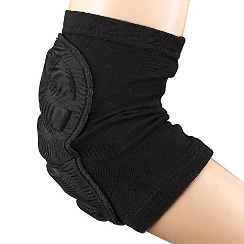 TTIO Elbow Pads- Breathable Protective Soft Lightweight Padded Sleeve Elbow for Skiing Skating Snowboarding Unisex