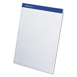 Ampad Quad Double Sheet Pad, Quadrille Rule (4 Sq/In), 100 White 8.5 X 11.75 Sheets