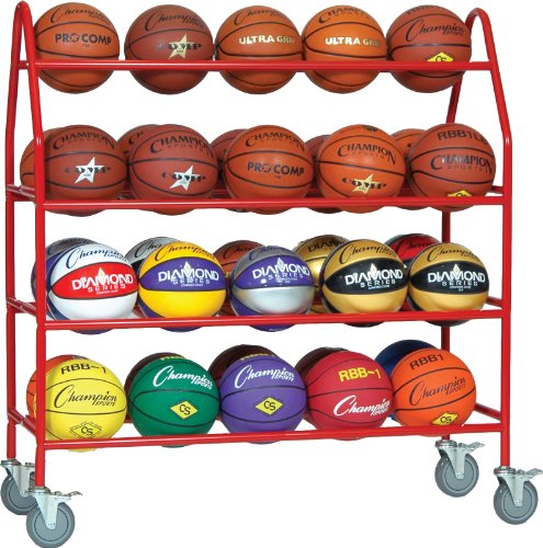 Champion Sports Pro Ball Storage Cart