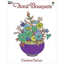Dover Publications Book, Floral Bouquets Coloring
