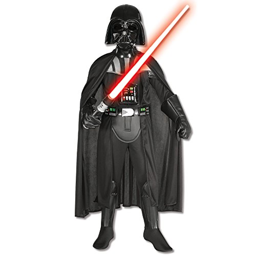 Rubie's Rubies Star Wars Classic Child's Deluxe Darth Vader Costume and Mask, Medium