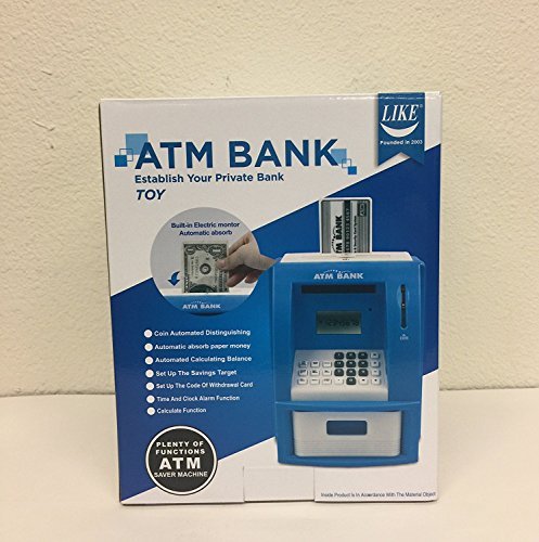 Like Teller ATM Bank Perfect Toy to Instill Saving Habit