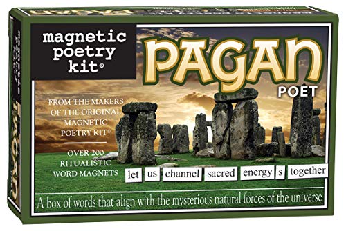 Magnetic Poetry Pagan Kit - Pagan Words for Refrigerator - Write Poems and Letters on The Fridge - Made in The USA