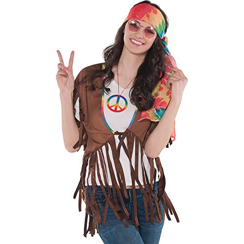 Amscan Hippie Vest - Adult Standard