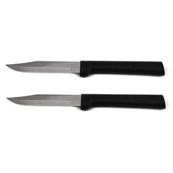 Rada Mfg Rada Cutlery Regular Paring Knife, Black Handle, Pack of 2