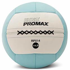 Champion Sports RPX14 Rhino Promax Slam Balls, 14 lb, Soft Shell with Non-Slip Grip, Exercise Ball Set for Crossfit,