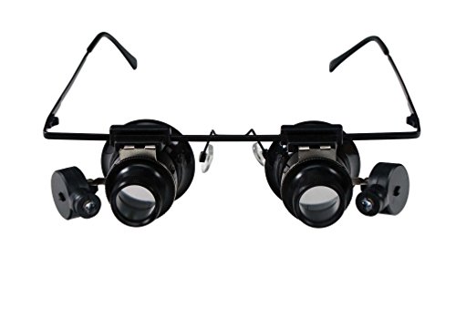 SE Illuminated Dual Loupe on Eyeglass Frames - MG1312S