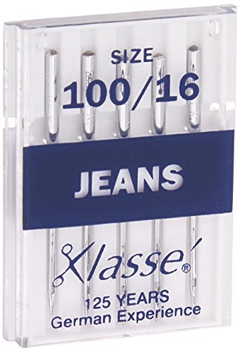 Tacony Corporation A5103-10016 Klasse Jeans/Denim Machine Needles-100/16 5/Pkg