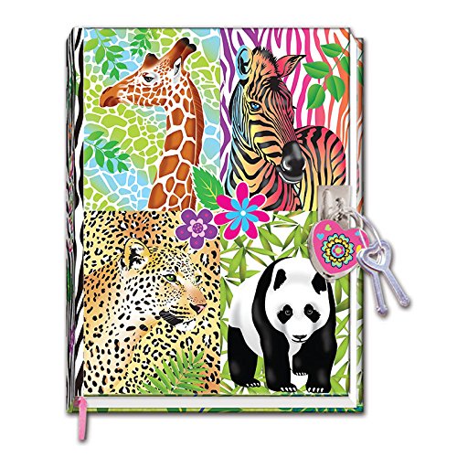 Hot Focus Magic Safari Diary with Lock in a Sealed PVC Package