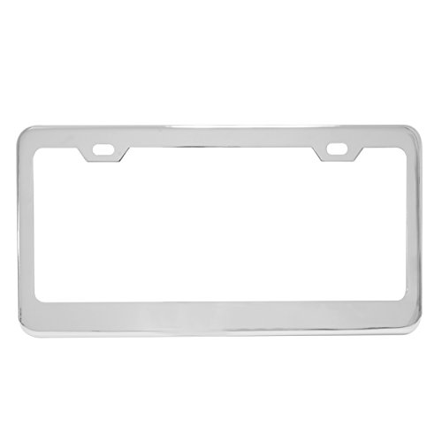 GG Grand General Grand General 60445 Stainless Steel License Plate Frame with 2 Holes