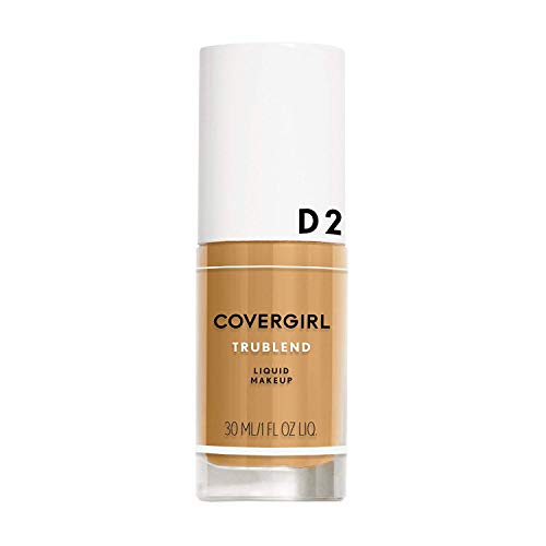COVERGIRL truBlend Liquid Foundation Makeup Sun Beige D2, 1 oz (packaging may vary)